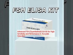 مجموعة ELISA المتقدمة لـ FSH (كمية) للحساسية العالية والأداء في الكشف الدقيق