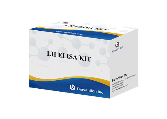 Elisa LH Test Strip ISO13485 طقم اختبار هرمون اللوتين 96 قطعة