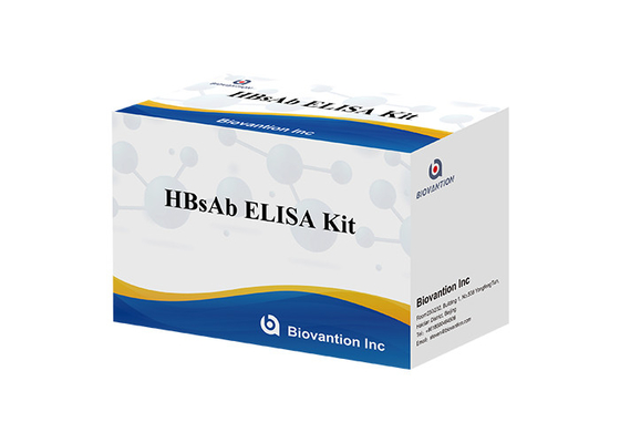 مجموعة اختبار HBsAb ELISA البشرية اختبار المقايسة المناعية الإنزيمية 60 دقيقة