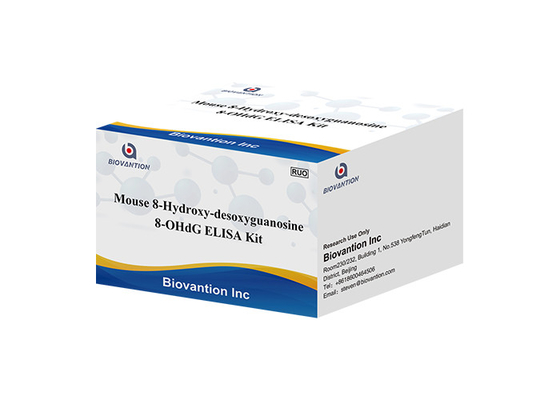 ساندويتش 8-OHdG ELISA Kit Mouse 8-Hydroxydeoxyguanosine Test Kit