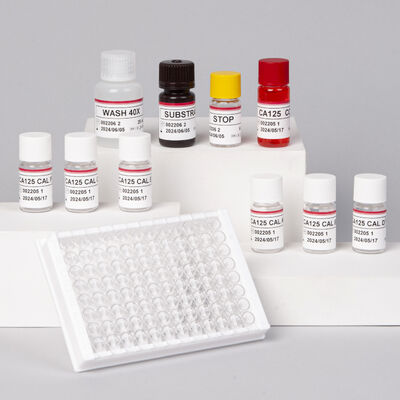 اختبار الكربوهيدرات الدقيق لمضاد الكربوهيدرات 125 (CA125) ELISA الحل التشخيصي اختبار ELISA لـ CA125 اختبار الدم الكمي للسرطان