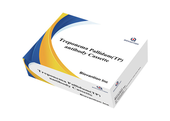 كاسيت الاختبار السريع SYP / شريط Treponema Pallidum مضادات الجسم مرض الزهري TP