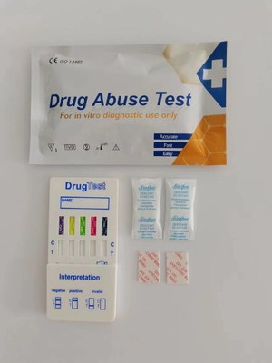 مجموعة الكشف السريع عن الاختبارات المناعية لفيروس نقص المناعة البشري اختبار المخدرات MTD/OPI/OXY/PPX/THC