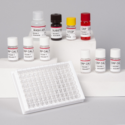 الحساسية الحيوية مجموعة اختبار CRP Elisa مستقرة عند 2-8.C محددة لتحقيق نتائج دقيقة