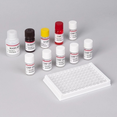 الحساسية الحيوية مجموعة اختبار CRP Elisa مستقرة عند 2-8.C محددة لتحقيق نتائج دقيقة