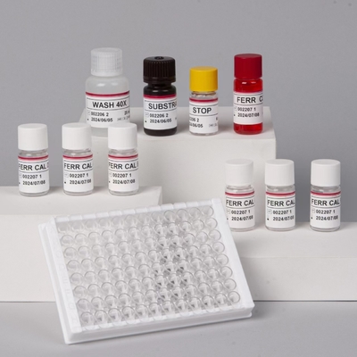مجموعة اختبار الفيرتين ELisa الحساسية السريعة في المصل اختبار Elisa Biovantion 2-3 ساعات وقت الاختبار 2-8.C تخزين