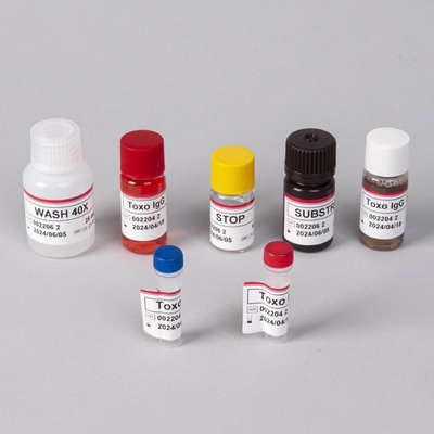 المستشفيات المختبرات العيادات تستخدم دقة عالية Toxo IgM ELISA اختبار KIT