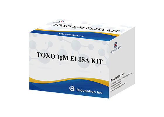 مجموعة اختبار إيليسا الحساسة والخاصة لـ TOXO Ig G لمراقبة المرض
