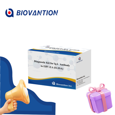 مجموعة تشخيص حساسية 2-8 درجة مئوية لمضادات IgA لـ EBV-EA مجموعة اختبار ELISA