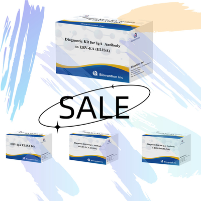 مجموعة تشخيص حساسية 2-8 درجة مئوية لمضادات IgA لـ EBV-EA مجموعة اختبار ELISA