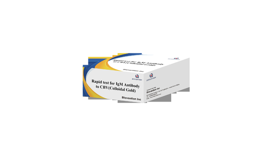 كاسيت اختبار سريع لـ CBV-IgG لعينات WB/S/P مع وقت قراءة 5-15 دقيقة