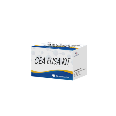 الموافقة على استخدام البشر CEA مجموعة اختبار ELISA الكمية اختبار دم أو مصل 96T