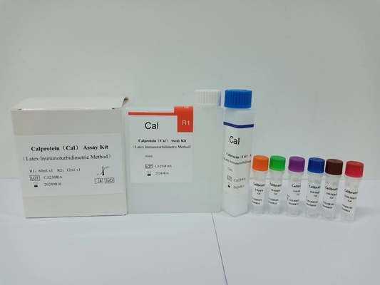 CalProtein 18 شهور صلاحية الصلاحية المصل / البلازما Elisa Test Kit للتحليل المختبري السريري