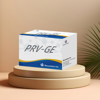 مجموعة الكشف عن المفاعل الكشف عن الحيوانات مجموعة ELISA لمضادات الجسم PRV-GE