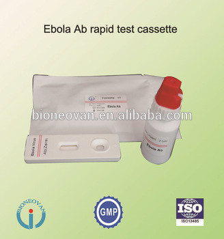 مجموعة اختبار سريع لـ إيبولا Ab مجموعة اختبار المصل للأدوية