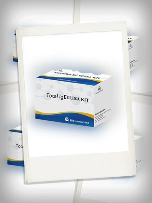 مجموعة اختبار المضادات الكلية لـ IgE ELISA المصل / البلازما للتشخيص في الفيترو