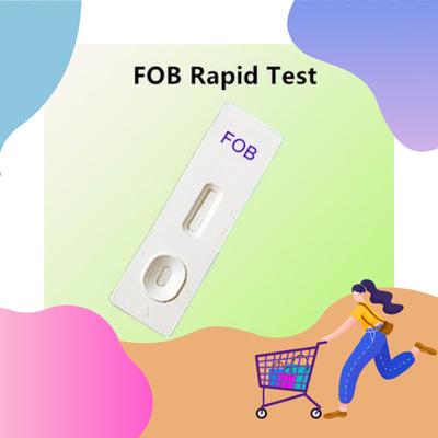 بطاقة اختبار الدم الغامض في البراز اختبار سريع للذهب الكولويدي لتحقيق نتائج دقيقة وفي الوقت المناسب