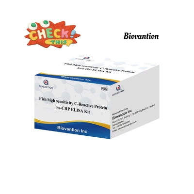 Hs-CRP IVD Elisa اختبار الأسماك حساسية عالية بروتين C التفاعلي Biovantion