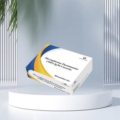 تستخدم اختبار سريع للكشف عن MP-IgM Mycoplasma Pneumoniae اختبار سريع MP-IgM