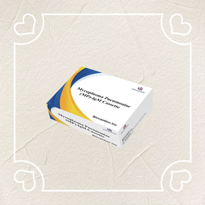 تستخدم اختبار سريع للكشف عن MP-IgM Mycoplasma Pneumoniae اختبار سريع MP-IgM
