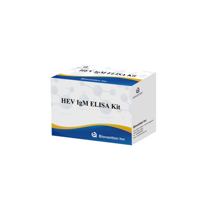 مجموعة اختبار اليزا الدقيقة والحساسة HEV-IgM للتشخيص والتحليل