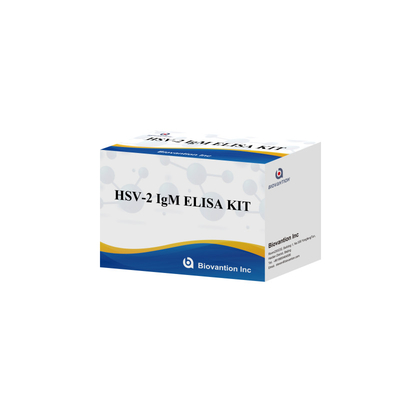 مجموعة اختبار اليزا عالية الخصوصية لـ HSV-2 IgM للحصول على نتائج سريعة ودقيقة للمعامل الطبي للاستخدام البشري