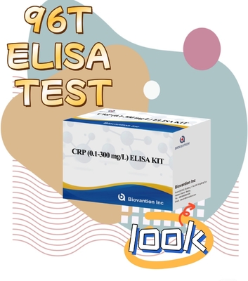 الحساسية الحيوية مجموعة اختبار CRP Elisa مستقرة عند 2-8.C محددة لتحقيق نتائج دقيقة