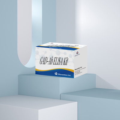 اختبار ELISA GAD حمض الغلوتاميك ديكاربوكسيلاز مضادات الجسم للاكتشاف الطبي للاختبار البشري 96