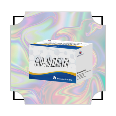 اختبار ELISA GAD حمض الغلوتاميك ديكاربوكسيلاز مضادات الجسم للاكتشاف الطبي للاختبار البشري 96