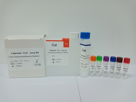 الحساسية العالية Calprotectin Cal في البراز IVD تحديد كمية