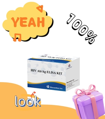المفاعل IVD HIV Ab Ag Elisa أدوات الاختبار حساسية عالية / خصائص