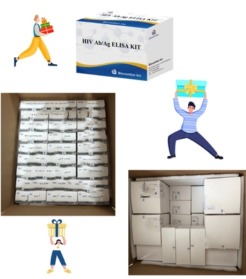 المفاعل IVD HIV Ab Ag Elisa أدوات الاختبار حساسية عالية / خصائص