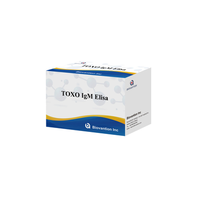 مجموعة اختبار إيليسا الحساسة والمتخصصة لـ TOXO IgG لمراقبة المرض