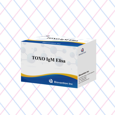 مجموعة اختبار إيليسا الحساسة والمتخصصة لـ TOXO IgG لمراقبة المرض