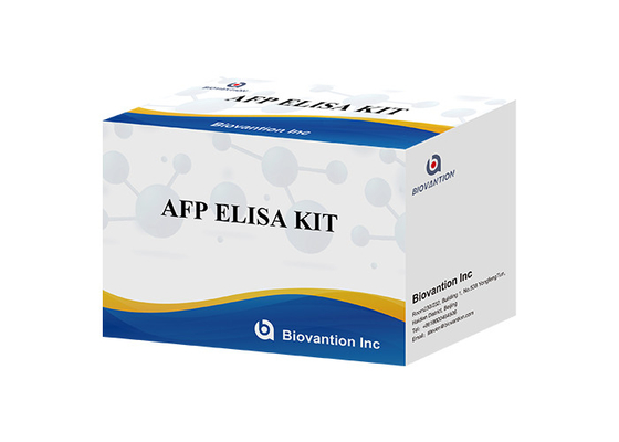 AFP Alpha Fetoprotein Elisa Test Kit المنتجات المرتبطة بالأنزيمات وقت النقل قصير