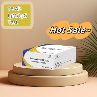 الاختبار السريع للذهب الكولويدي ذو الحساسية العالية للكشف عن الأجسام المضادة لـ TB-IgG في المصل أو البلازما
