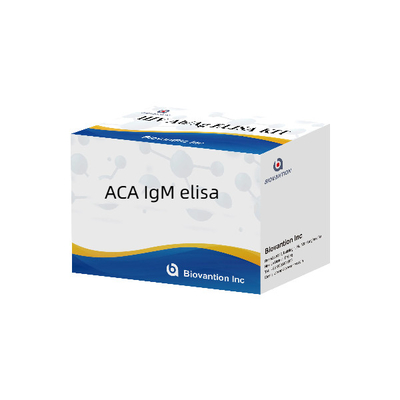 الأجسام المضادة لـ (أنتيكارديوليبين) ACA IgM ELISA اختبار المجموعة للاستخدام المهني فقط