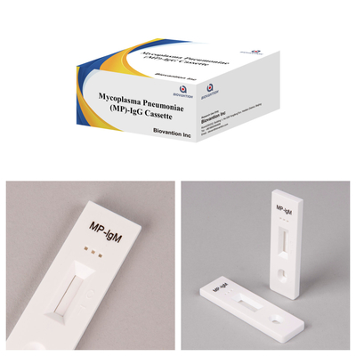 اختبار سريع ودقيق MP-IgM Mycoplasma Pneumoniae الذهب الكولويدي للاحتياجات الفحصية في الموقع