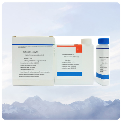 Cal Latex Immunoturbidimetry IVD تحديد الكمي للكالبروكتين في البراز