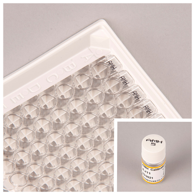 اختبار IVD الهرمون المضاد لمولر AMH Elisa للكشف عن البشر مع اختبار 96