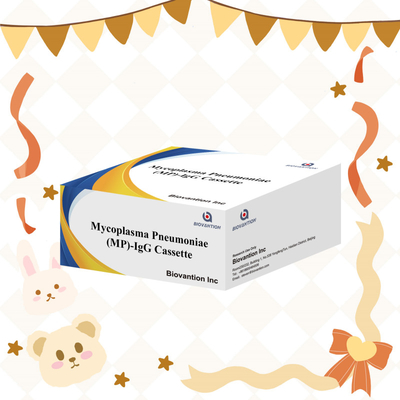 مجموعة اختبار سريع MP-IgG الذهبية المكثفة (اكتشاف الأجسام المضادة لـ Mycoplasma Pneumoniae IgG)