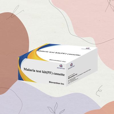 الملاريا Pf مجموعة الاختبار السريع Plasmodium Falciparum الكشف عن المضاد