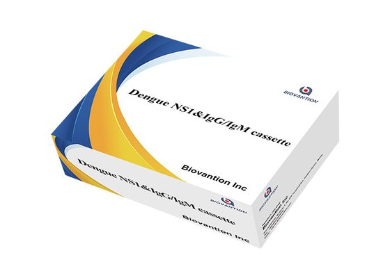 مجموعة اختبار دم/مصل NS1-IgM/IgG لحمى الضنك بدقة 99.9% للمراكز الطبية والمستشفيات