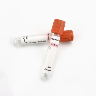 اختبار متخصص أنابيب جمع الدم EDTA العقيمة (2mL / 3mL / 5mL)