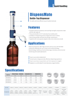 High Precision Liquid Handling Equipment for Lab Chemical & Reagent Use