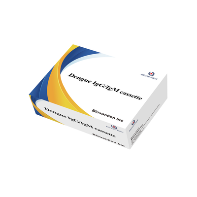 اختبار سريع لـ IgG/IgM لـ Dengue بحساسية عالية باستخدام طريقة الذهب الكولويدي ومدة الصلاحية 24 شهرًا