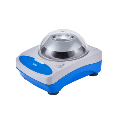 Portable Lab Mini Centrifuge, 6/8 Tubes, 4000 RPM, Compact Design for Sample Separation, Ideal for Small Labs & Research