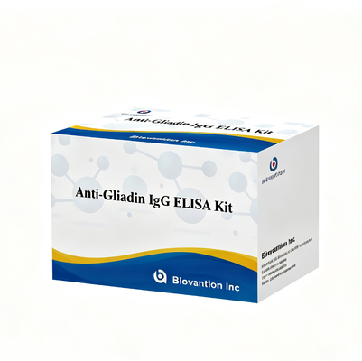 مجموعة اختبار ELISA للأجسام المضادة لـ IgG المضادة للغليادين لعينة المصل البشري - تشخيص مساعد لمرض الاضطرابات الهضمية